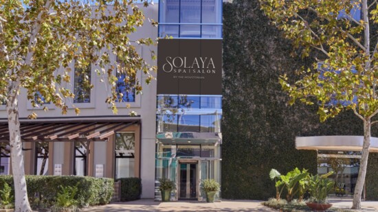 Photo Credit: Terry Vine The entrance to Solaya Spa & Salon at 4059 Westheimer Rd. 