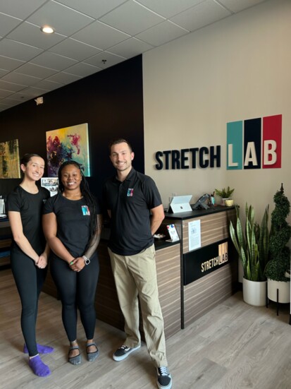 StretchLab Team Members, Jessica, Kaisiana & Jordan