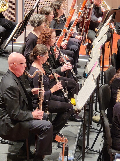 CSO woodwinds. / Photo by Nancy Heck 