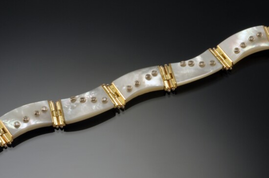 Lee A. Marracini bracelet at Angelo's Jewelry Photo credit: Pam Marraccini