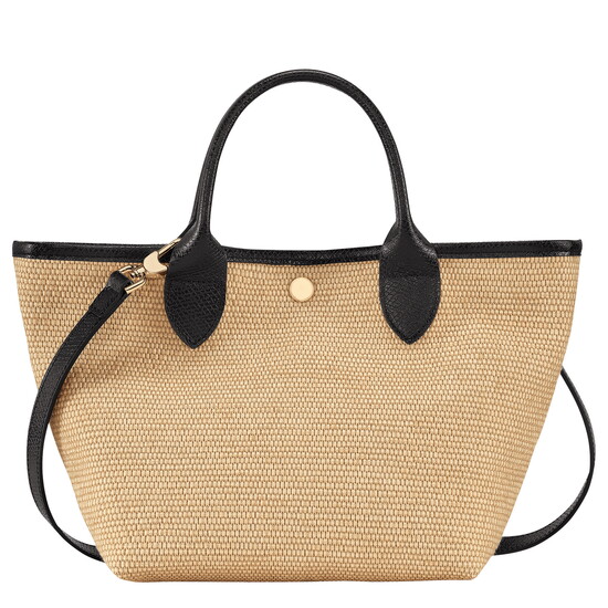Raffia handbag.