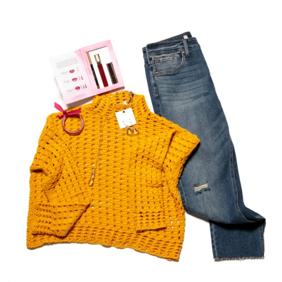 Bold colored sweaters and Kut from the Kloth denim are all you need for fall!