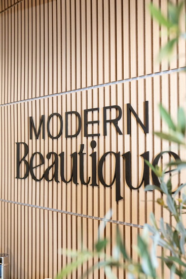 Modern Beautique interior