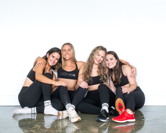 The team at pūrvelo. Photo Credit: Cecily Tate Photography.