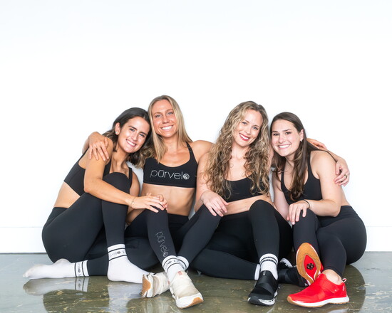 The team at pūrvelo. Photo Credit: Cecily Tate Photography.