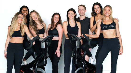 The team at pūrvelo. Photo Credit: Cecily Tate Photography.