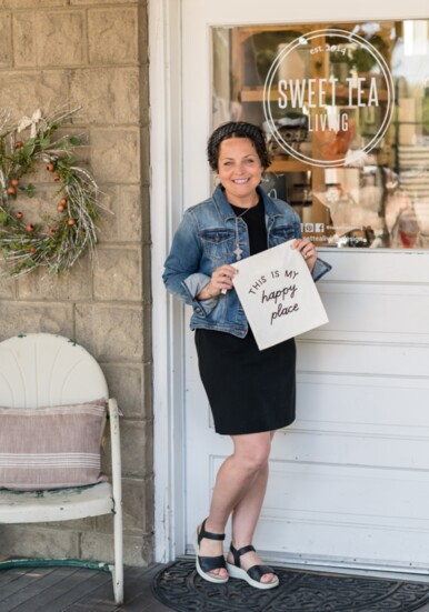 Megan Hoiosen loves visiting flea markets for new products. It's all about the thrill of the find! Kelly Hebert Photography