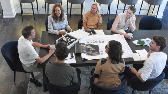 Collaboration is key for the Evolo Design team.