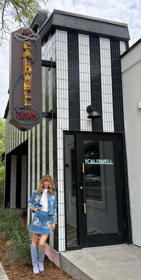 Ashley Stiles, owner of The Caldwell Bar and Restaurant at The Buxton Hotel
