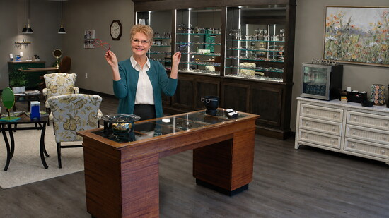 Jennifer Ornduff at Proper Focus Optical. Photo Credit: Mark Rogers