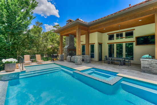 The backyard getaway at 59 Freesia Court. 