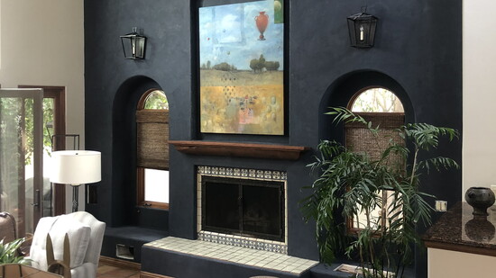 AFTER: The beautiful end result pulls the whole space together.