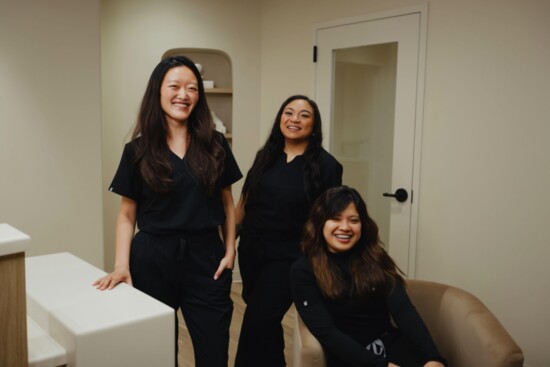 Dr. Susie Kim and her office staff