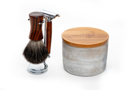 Shave set and cream