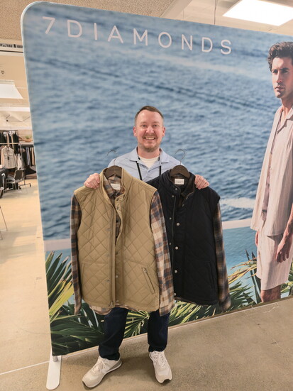 Jacob Slaughter is eager to open Collier Outfitters with his wife, Sara Slaughter.  