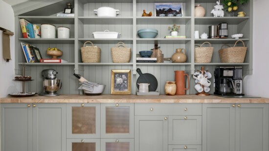 Stylish Pantry Makeover