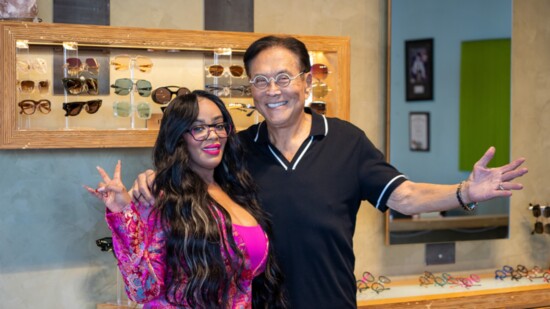 Jessica Ortiz & Robert Kiyosaki