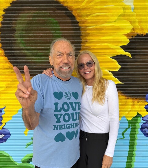 John Paul and Eloise at Mobile Loaves & Fishes