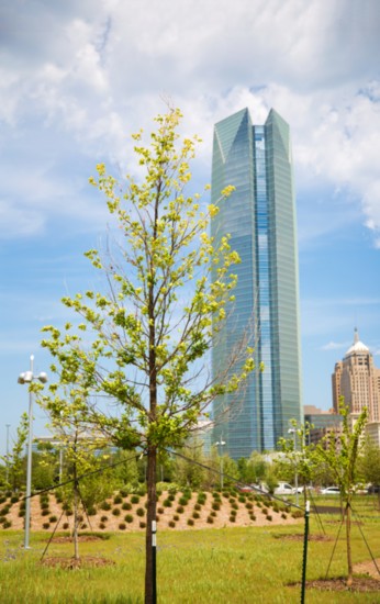 Scissortail Park is Oklahoma City's newest urban park.