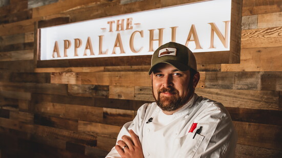 Chef David Rule, Owner and Executive Chef of the Appalachian, Sevierville