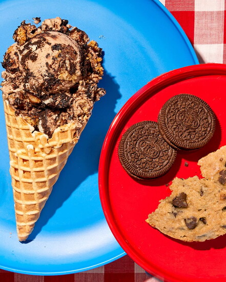 Bruster's Cookie Jar Crunch Ice Cream