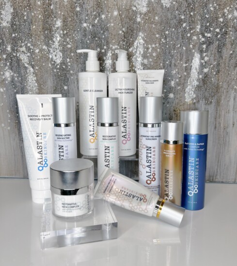 Alastin skincare line uses Trillex technology-a blend of peptides that restore and renew