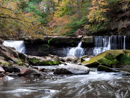 Visit the scenic views of Cuyahoga Valley National Park near Cleveland, Ohio.