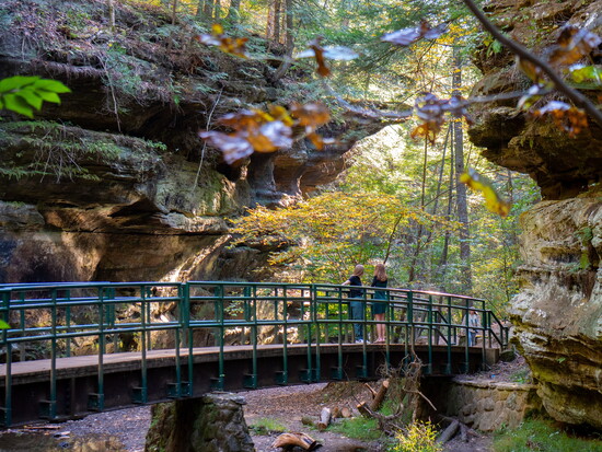 Hocking Hills State Park, Ohio.