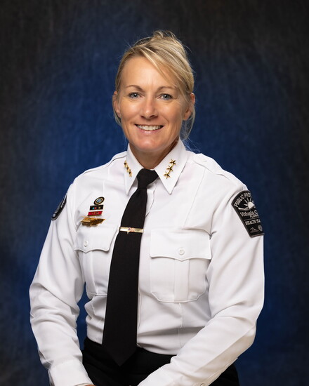 Tamra Malphurs, Division Director of Volusia County Beach Safety and Ocean Rescue (Photo Credit: Volusia County Beach Safety & Ocean Rescue)