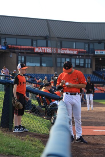 Photography provided by the Frederick Keys