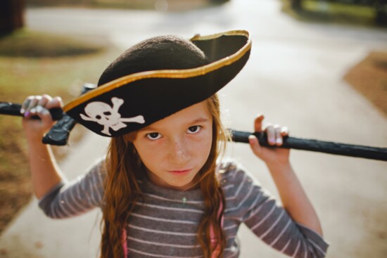 Kids can set out on swashbuckling adventures.