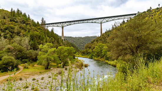 Foresthill Bridge, courtesy Visit Sacramento