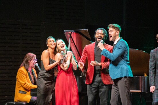 (l to r) Drew Wutke, Carly Hughes, Julie Craig, Grasan Kingsberry and Adam Roberts