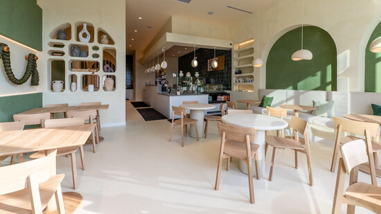 Community area inside Seven Sundays