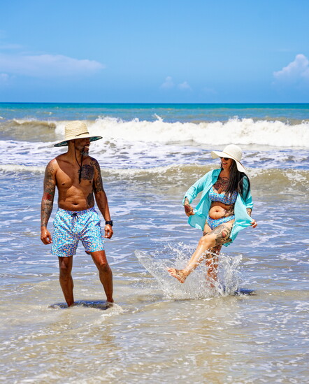 When style meets saltwater joy.