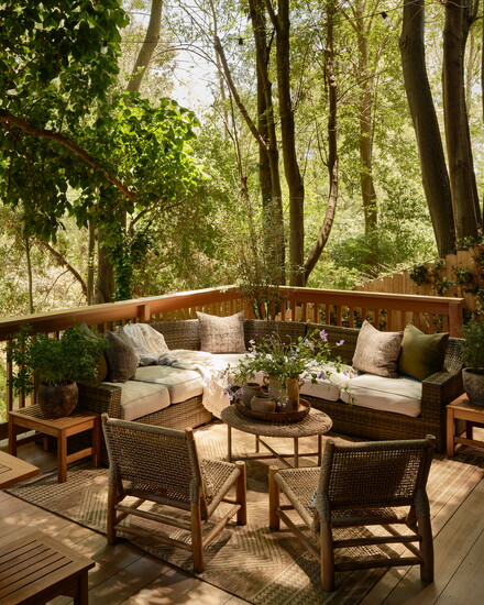 The tranquil backyard of Wilder’s own home Photography by Nils Timm
