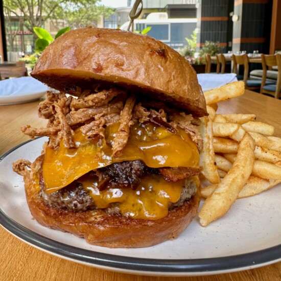 Daily Gather, Breggy Bomb Burger. Photo by Maddy Lingwall