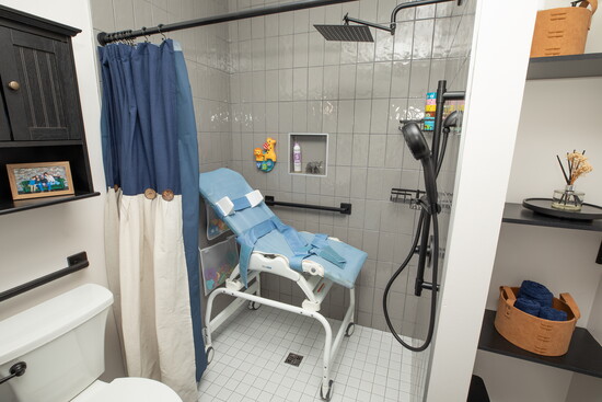 Hudson's renovated bathroom