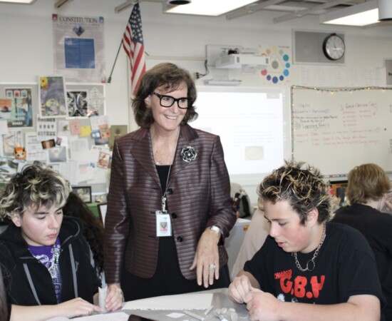 Dr. Denise Bartlett believes remaining as close to the classrooms as possible is essential
