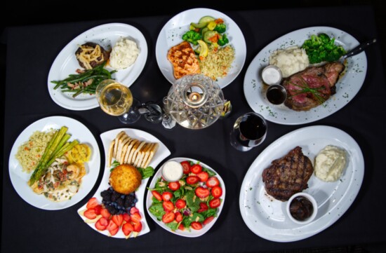 From salads to steaks, Bluestone's menu offers a variety of choices.
