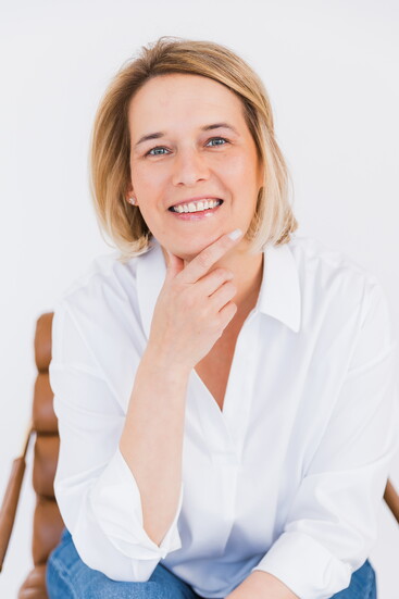 Gabriela Gerhart, founder of the Motherhood Center.  Photo by Corey Allyn Photography