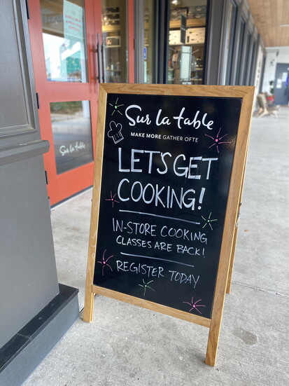 Sur La Table has a full menu of upcoming courses. Book online before they fill up.