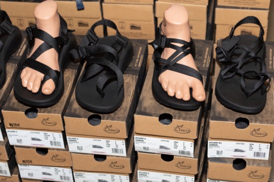 Chaco sandals are one of Bink's most popular brands.