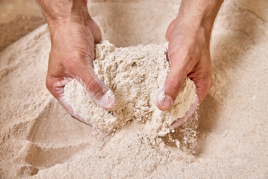 Kneads mills their own grains on-site. Photo by Meghan Olson.