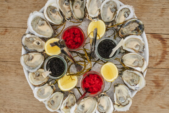 Oysters at The Whelk. Photo by Alex Torres.