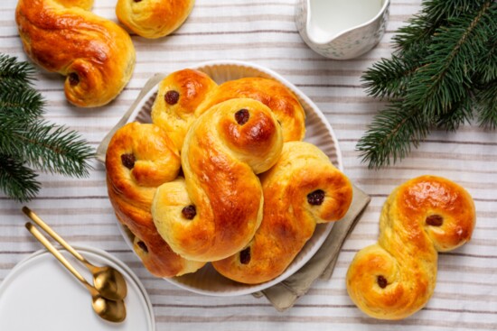 St. Lucia Saffron Buns