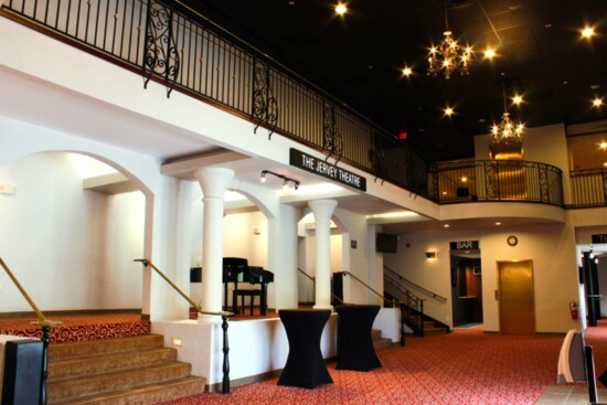 A view of the interior of the newly-renovated Jervey Theatre.
