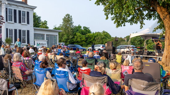 Large crowds turn out for each of the Sweet Summer Concert Series events.