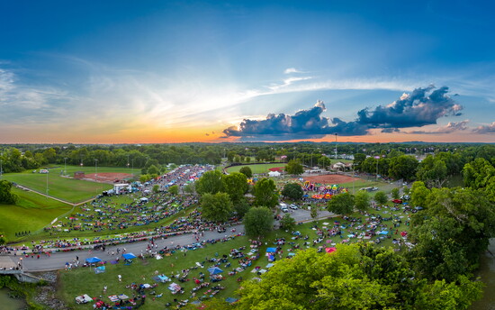 The annual Freedom Festival draws thousands each year for music, food and fireworks.