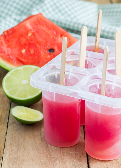 Watermelon Popsicles